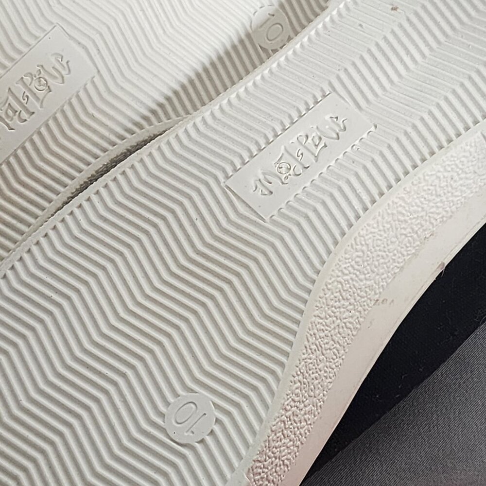Mad Love Target Black White Cloth Rubber Sole 50% Recycled Fran Sneaker Size 10 - Picture 10 of 16